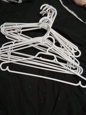 5/$20**15 Hangers 14 White 1 Blue, 3 Different Types